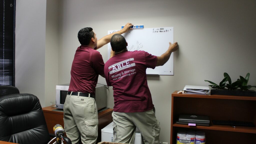 Corporate office relocation in Prince William VA