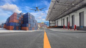 Airport loading area