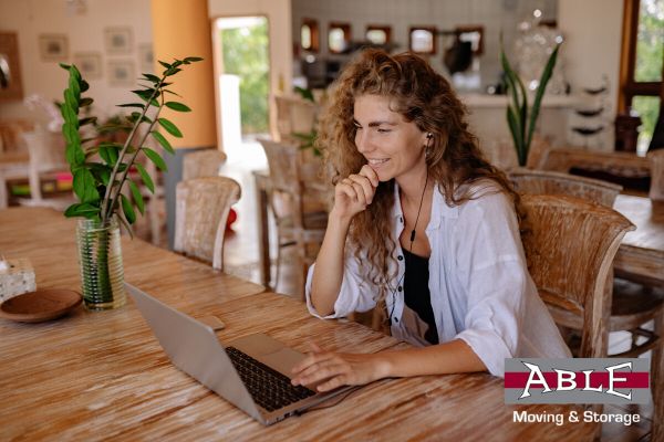Woman on Laptop